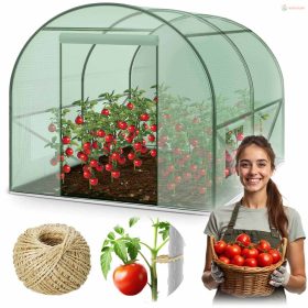 Kerti fóliasátor üvegházzal 2 x 2 m (4m2) Plonos