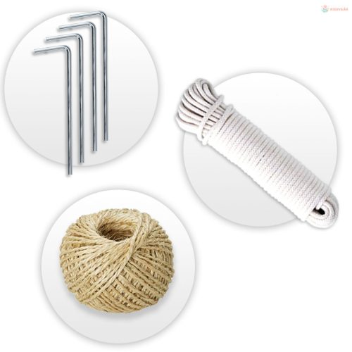 Kerti fóliasátor 2 x 3m 6m2 Plonos