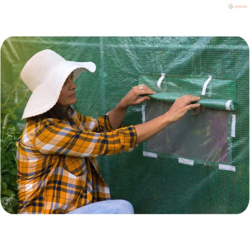 Kerti fóliasátor 2,5 x 4 m (10m2) Plonos