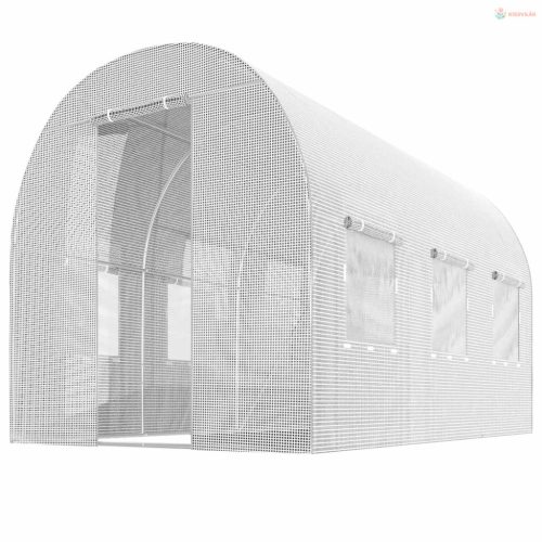 Kerti fóliasátor 2 x 3 m (6m2) fehér Plonos