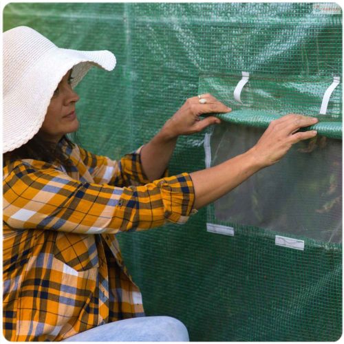 Kerti fóliasátor pótfólia 3 x 6m (18m2) Plonos