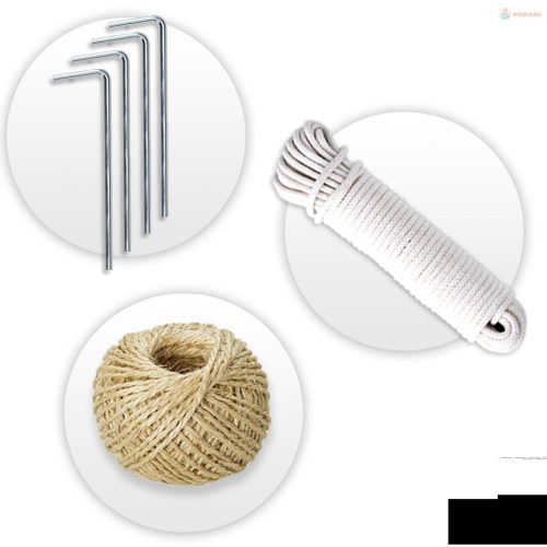 Kerti fóliasátor 2 x 3 m Plonos