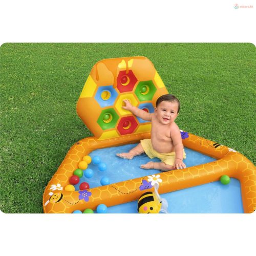 Felfújható játszóközpont méhecskés Bestway 52639