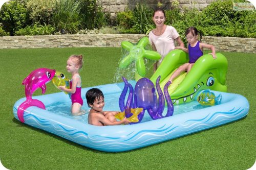 Felfújható játszóközpont Aquarium Bestway 53052