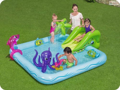 Felfújható játszóközpont Aquarium Bestway 53052