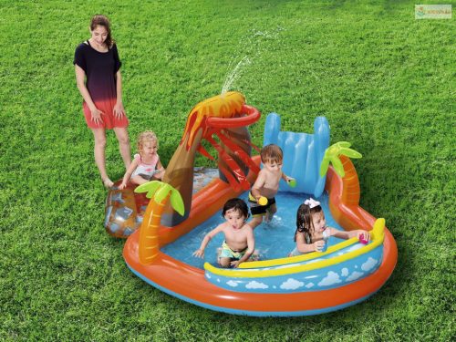 Felfújható játszóközpont Lava Lagoon Bestway 53069