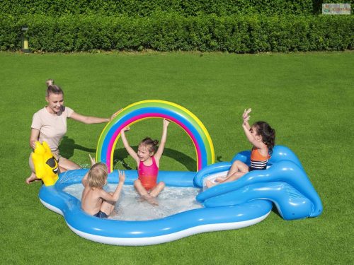 Felfújható játszóközpont szivárvány Bestway 53092