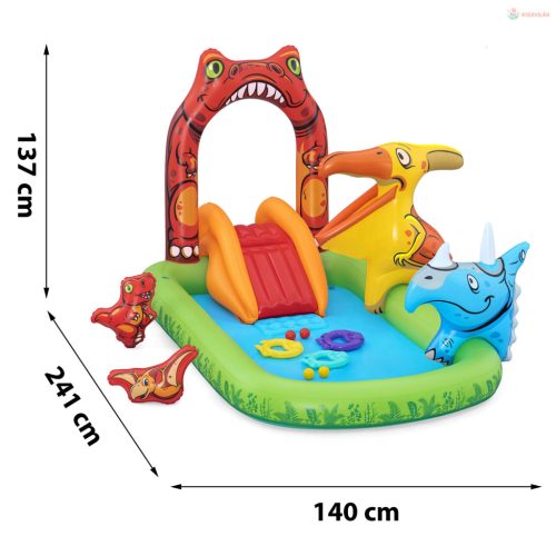 Felfújható játszóközpont Jurassic Bestway 53160