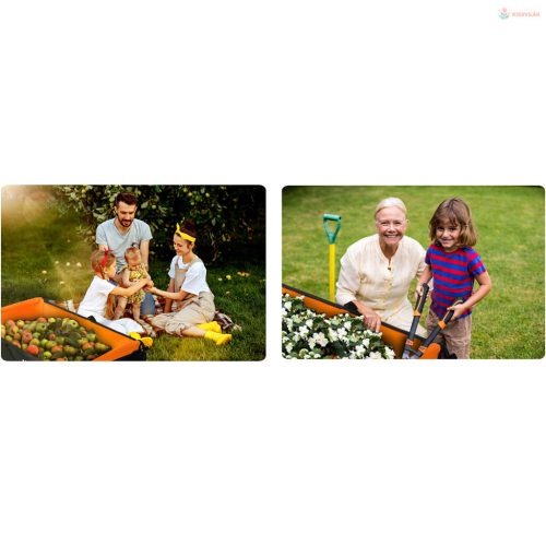 Humberg összecsukható szállítókocsi 100L – HM-513 (2 az 1-ben)