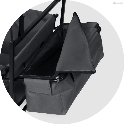 Humberg összecsukható szállítókocsi 80L – HM-514