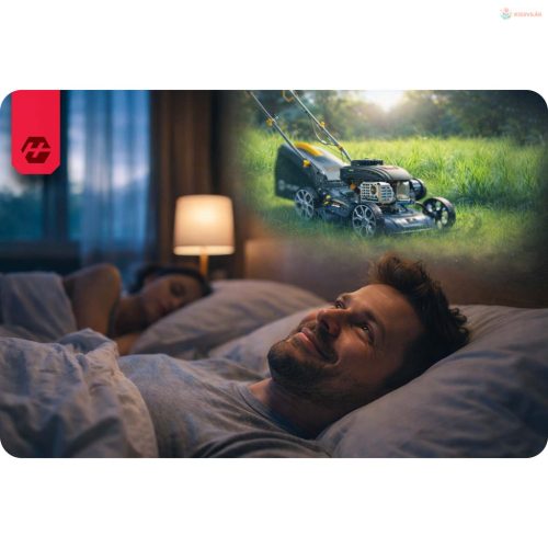 Humberg benzines önjáró fűnyíró 40 cm / 45L – Zongshen 141cc + olaj