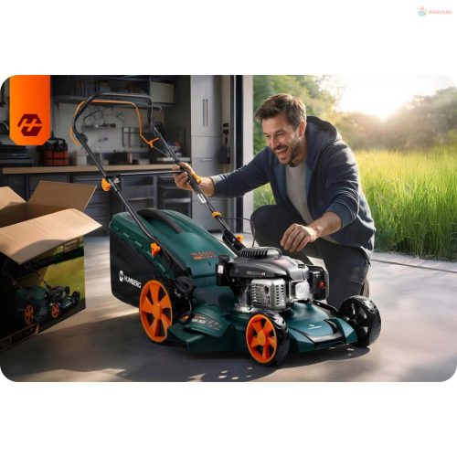 Kosiarka spalinowa z napędem 51 cm 70 l Loncin 196cc + olej Humberg HM-601