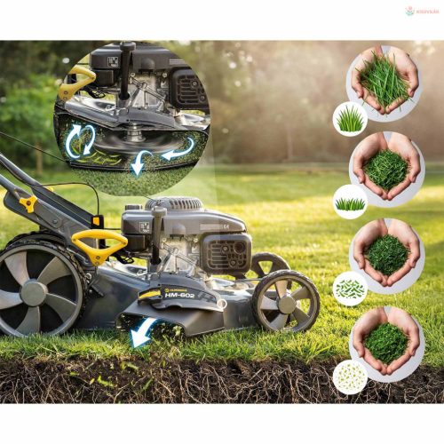 Kosiarka spalinowa z napędem 56 cm 70 l loncin 196cc + olej humberg hm-602