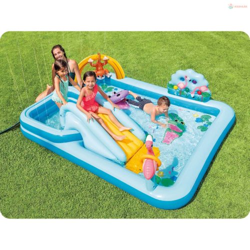 Felfújható játszóközpont dzsungel Intex 57161