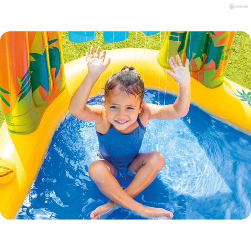 Felfújható játszóközpont dínós Intex 57444