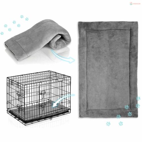 Fém kutya kennel fekhellyel