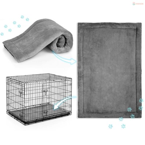 Fém kutya kennel fekhellyel