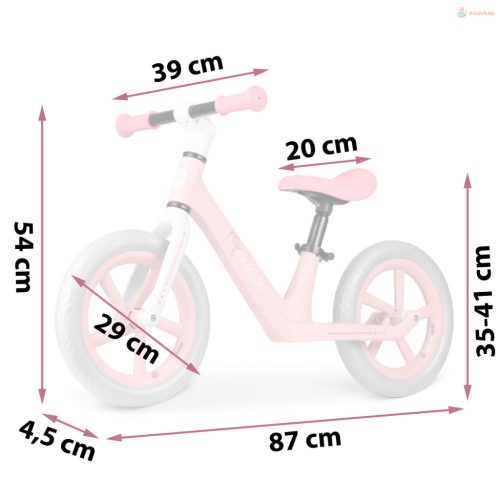 Gyerek futóbicikli Nukido Light Flee