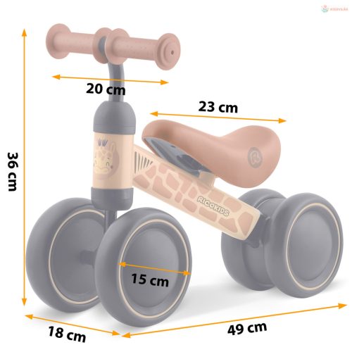 Háromkerekű futóbicikli Ricokids