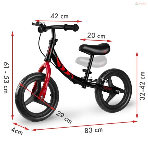 Gyerek futóbicikli Ricokids Fun Adventure