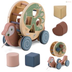 Fa húzható játék papagáj Nukido NK-854