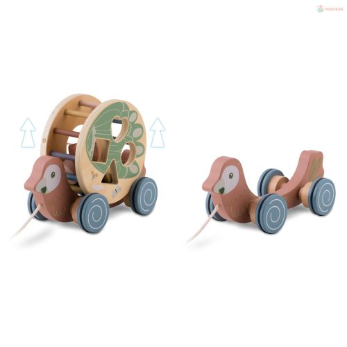 Fa húzható játék papagáj Nukido NK-854