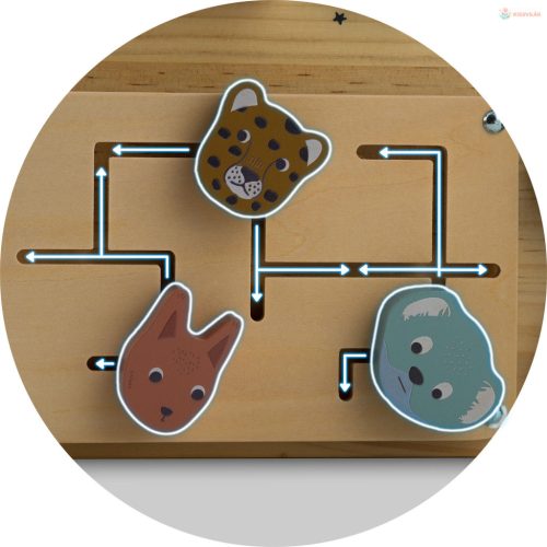 Fa szenzoros tábla Nukido NK-859