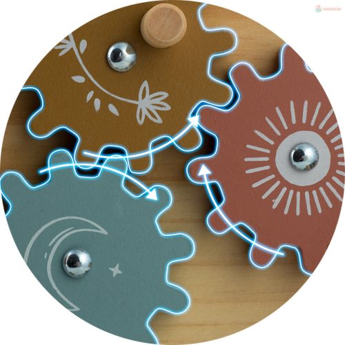 Fa szenzoros tábla Nukido NK-859