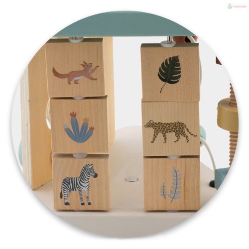 Fa szenzoros játék háromszög Nukido NK-860