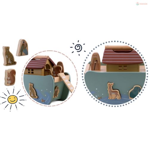 Fa Noé bárkája állatokkal Nukido NK-862