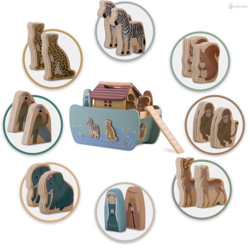 Fa Noé bárkája állatokkal Nukido NK-862