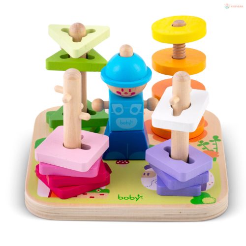 Fa formaválogató játék Ricokids RK-866