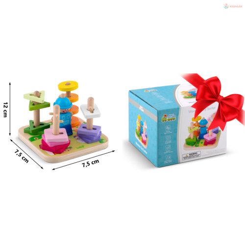 Fa formaválogató játék Ricokids RK-866