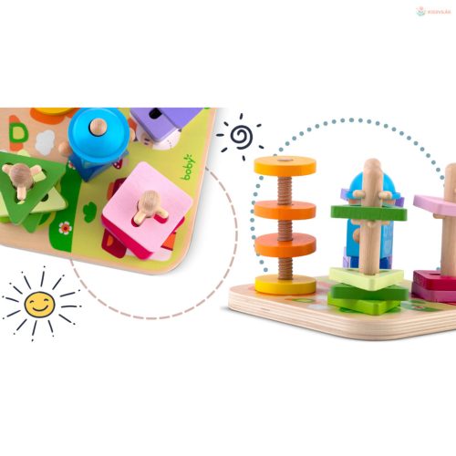 Fa formaválogató játék Ricokids RK-866