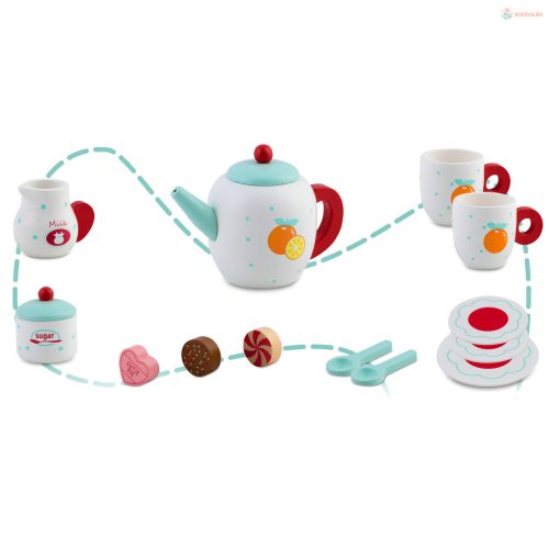 Fa teáskészlet Ricokids 2az1