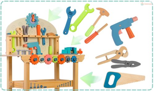 Fa szerszámos műhely Ricokids RK-876