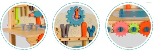 Fa szerszámos műhely Ricokids RK-876