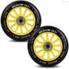 Rollerkerekek 100 mm sárga 2 db
