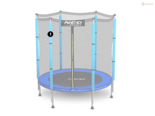 Neo-Sport trambulin felső oszlop – külső hálóhoz, 4,5ft