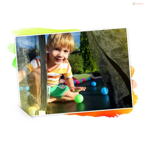 Kerti trambulin 312 cm belső hálóval Neo-Sport