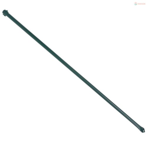 10 db zöld kerti növénytámasztó rúd 1 m