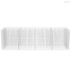 Acél gabion magaságyás 360 x 90 x 100 cm