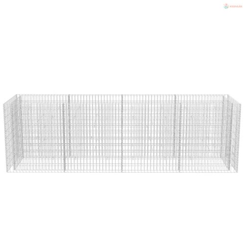Acél gabion magaságyás 360 x 90 x 100 cm
