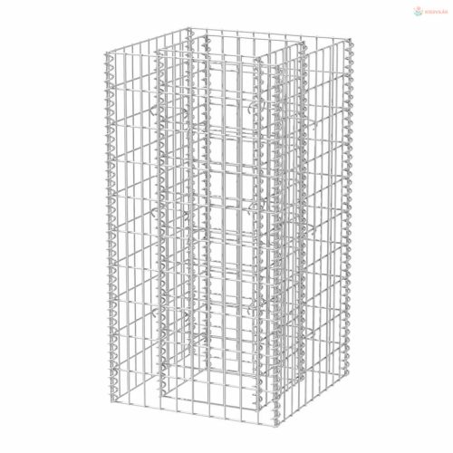 Acél gabion magaságyás 50 x 50 x 100 cm