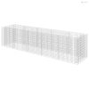 Horganyozott acél gabion magaságyás 450 x 90 x 100 cm