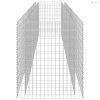 Horganyozott acél gabion magaságyás 450 x 90 x 100 cm