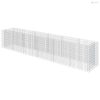 Horganyzott acél gabion magaságyás 540 x 90 x 100 cm