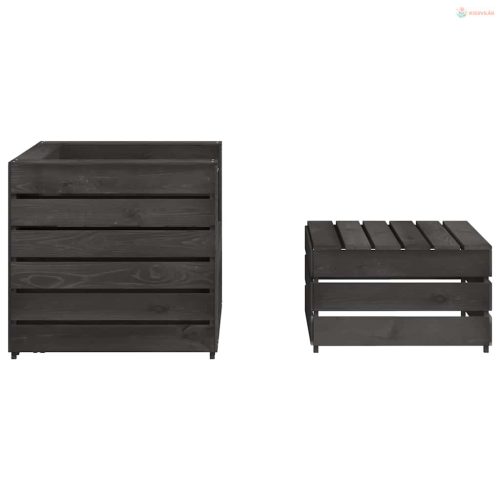 Horganyzott acél gabion magaságyás 540 x 90 x 100 cm