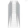 Horganyzott acél gabion magaságyás 270 x 50 x 100 cm