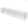 Horganyzott acél gabion magaságyás 270 x 50 x 50 cm